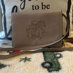 Patricia Nash Lanza leather crossbody’